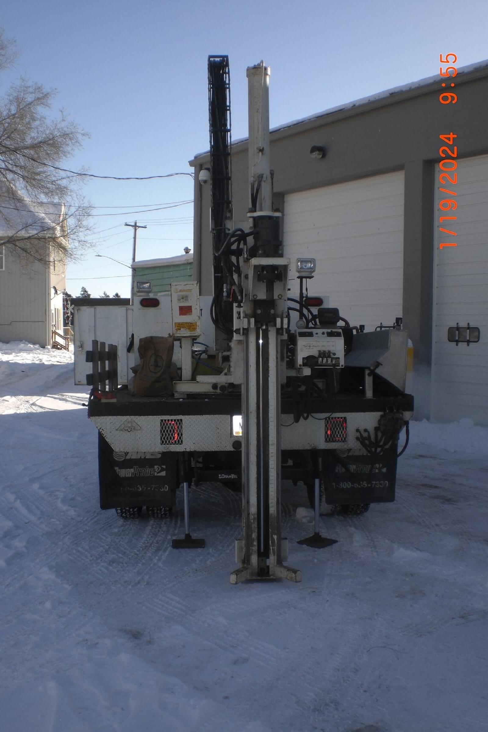 1997 AMS 9600E on Ford F450 Diesel For Sale UnitB240208A Drill