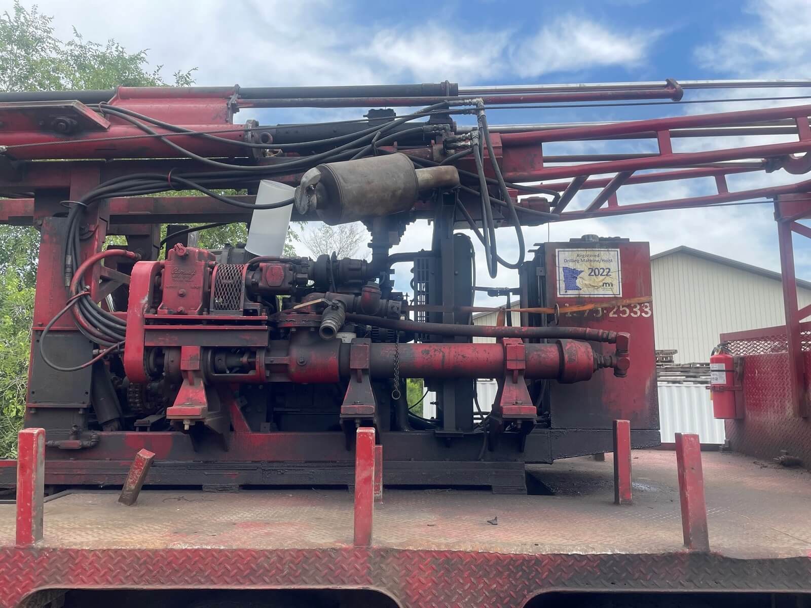 1994 CME 55 on Sterling Truck For Sale Unit B230921 Drill Rigs