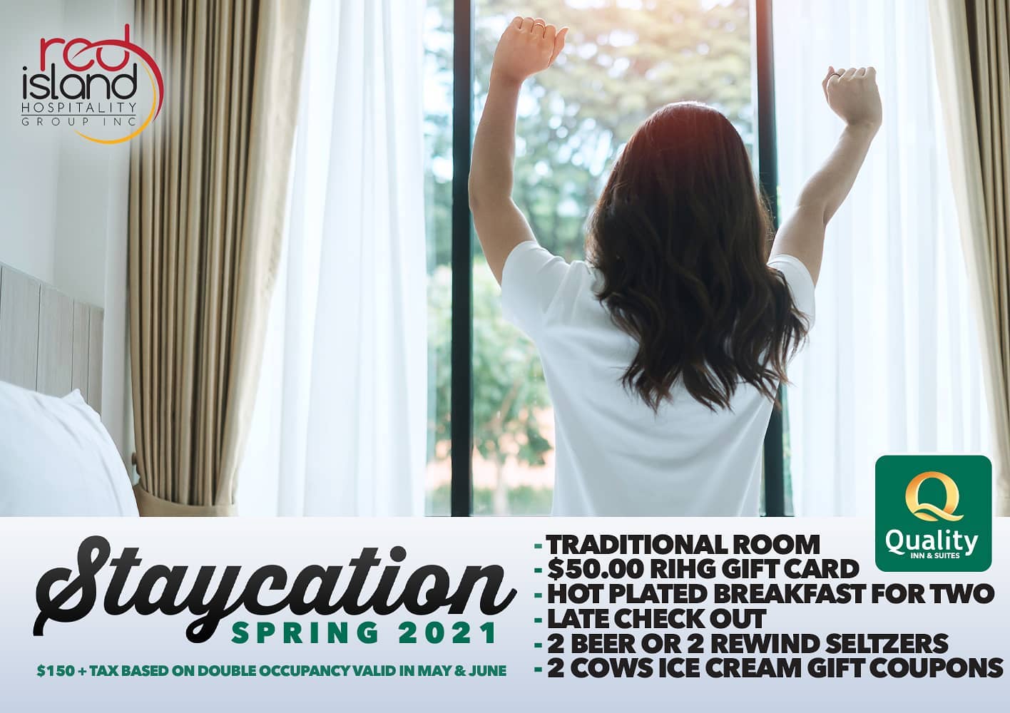 RIHG Spring Staycation! Red Island Hospitality Group Inc.