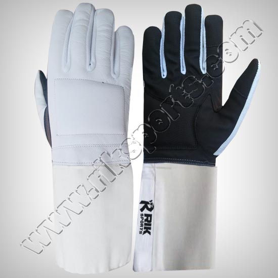 Fencing Gloves Leather Sarino Fencing Equipments RIK SPORTS