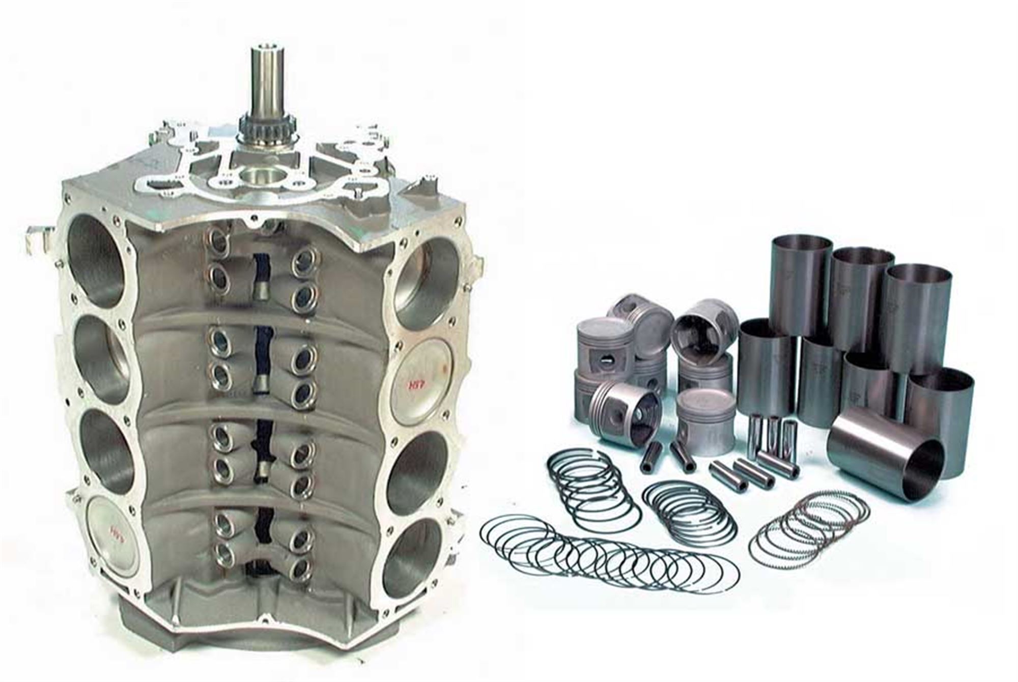 Rover SD1 V8 Cylinder Block Components Rimmer Bros
