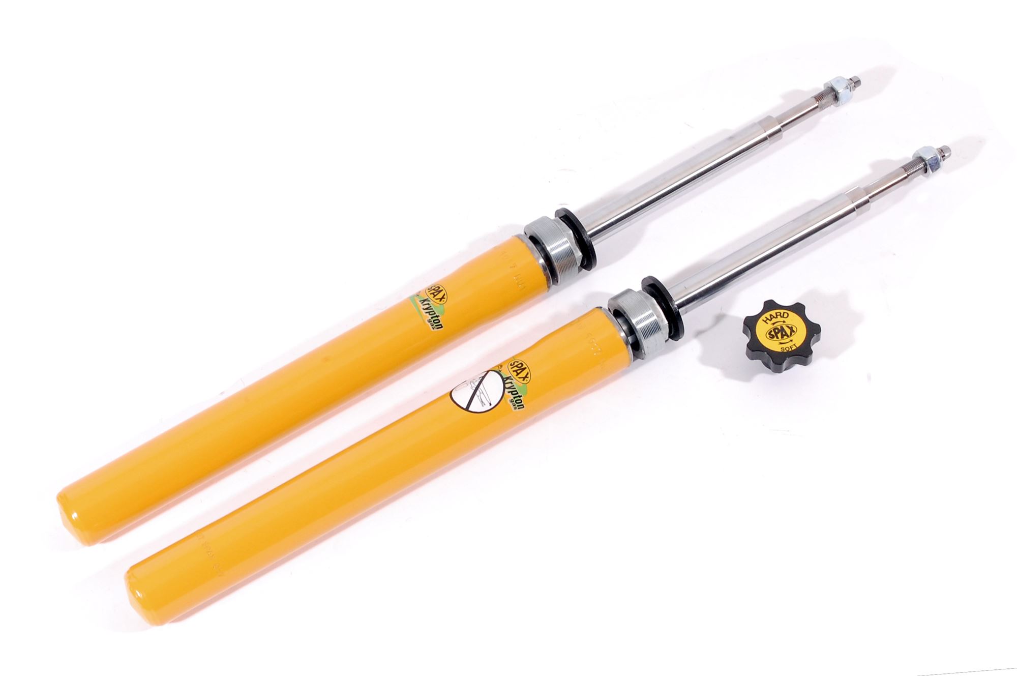 Spax KSX Front Shock Absorbers/Inserts Top Adjust Pair