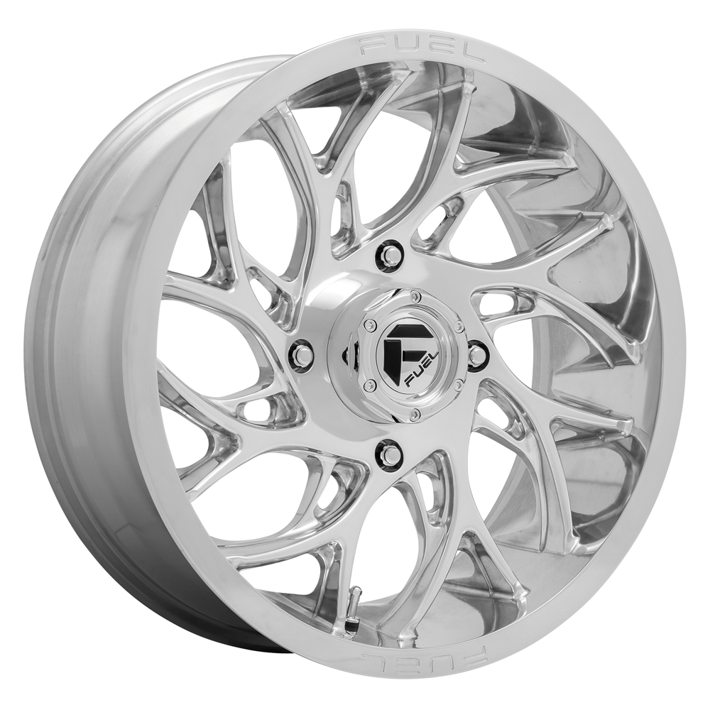 D2042470A544 24x7 4x156 13 Offset Fuel Rims D204 RUNNER POLISHED