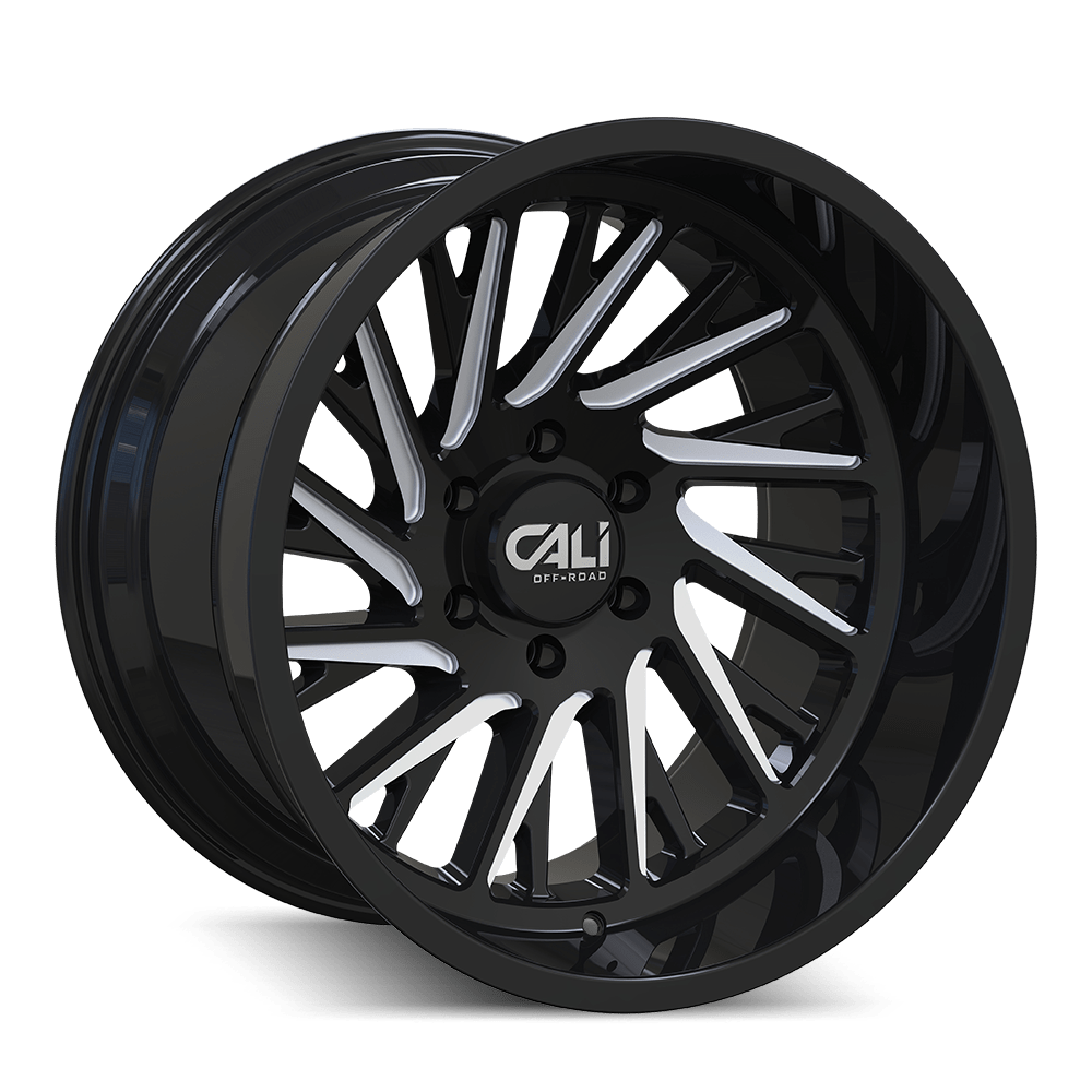 91142173BM 20x10 5x127 25 Offset Cali OffRoad Rims PURGE GLOSS