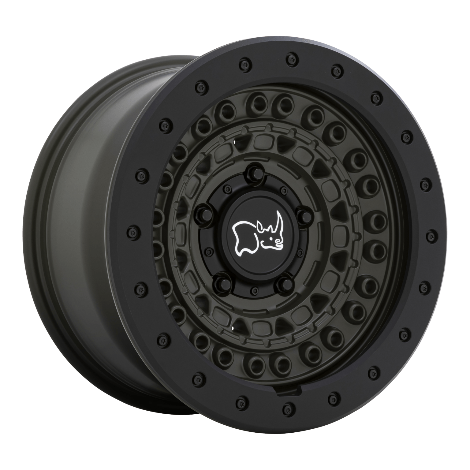 2090BCD006140G12 20x9 6x139.7 0 Offset Black Rhino Rims BARRICADE GUN