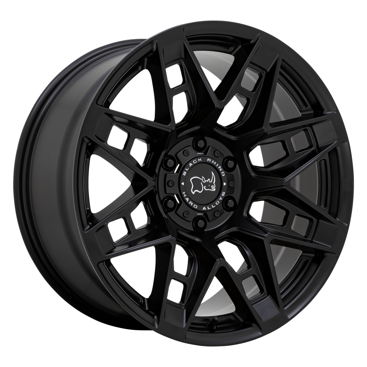 2095CPK125150M10 20x9.5 5x150 12 Offset Black Rhino Rims CAPROCK MATTE