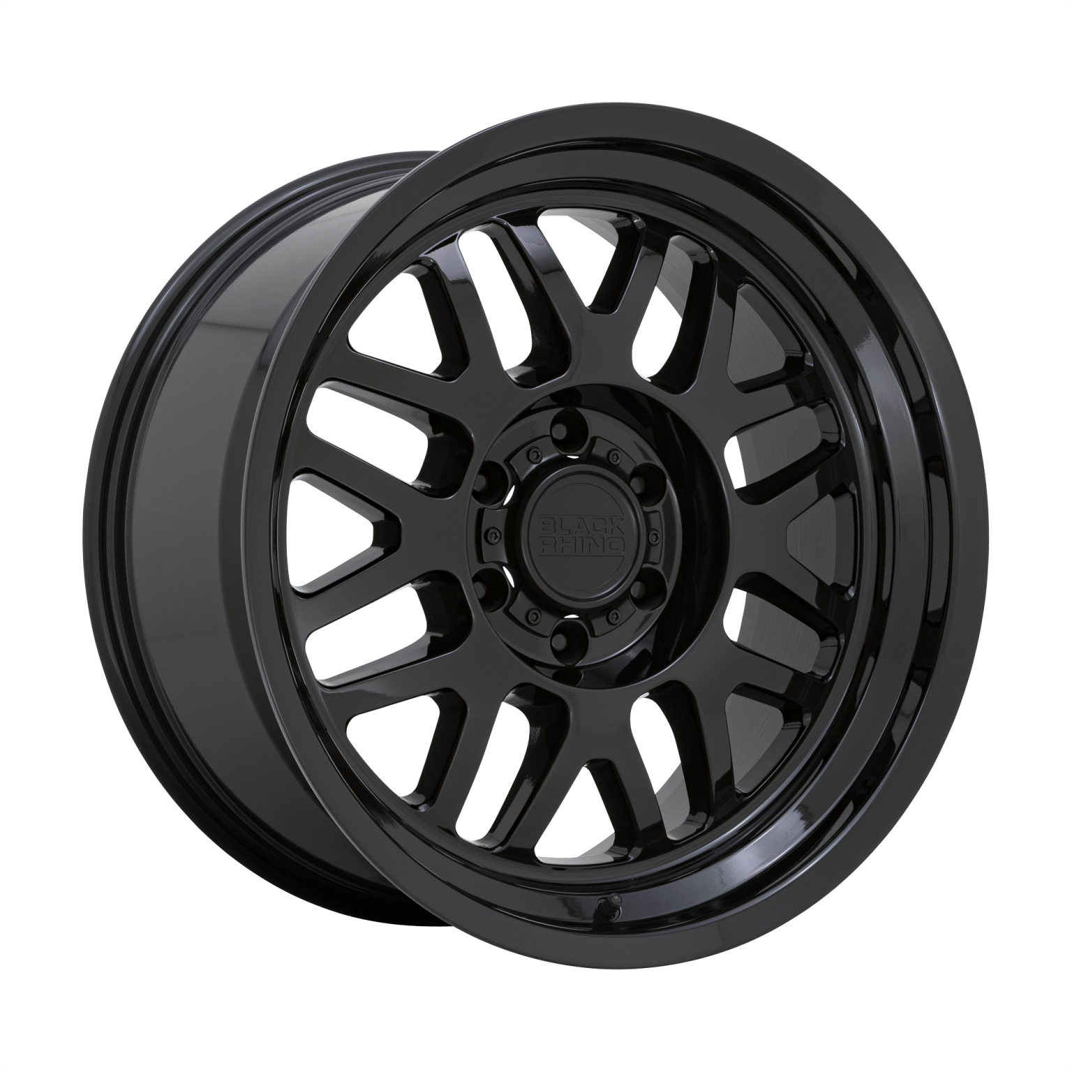 2095DLT88170B25 20x9.5 8x170 18 Offset Black Rhino Rims DELTA GLOSS
