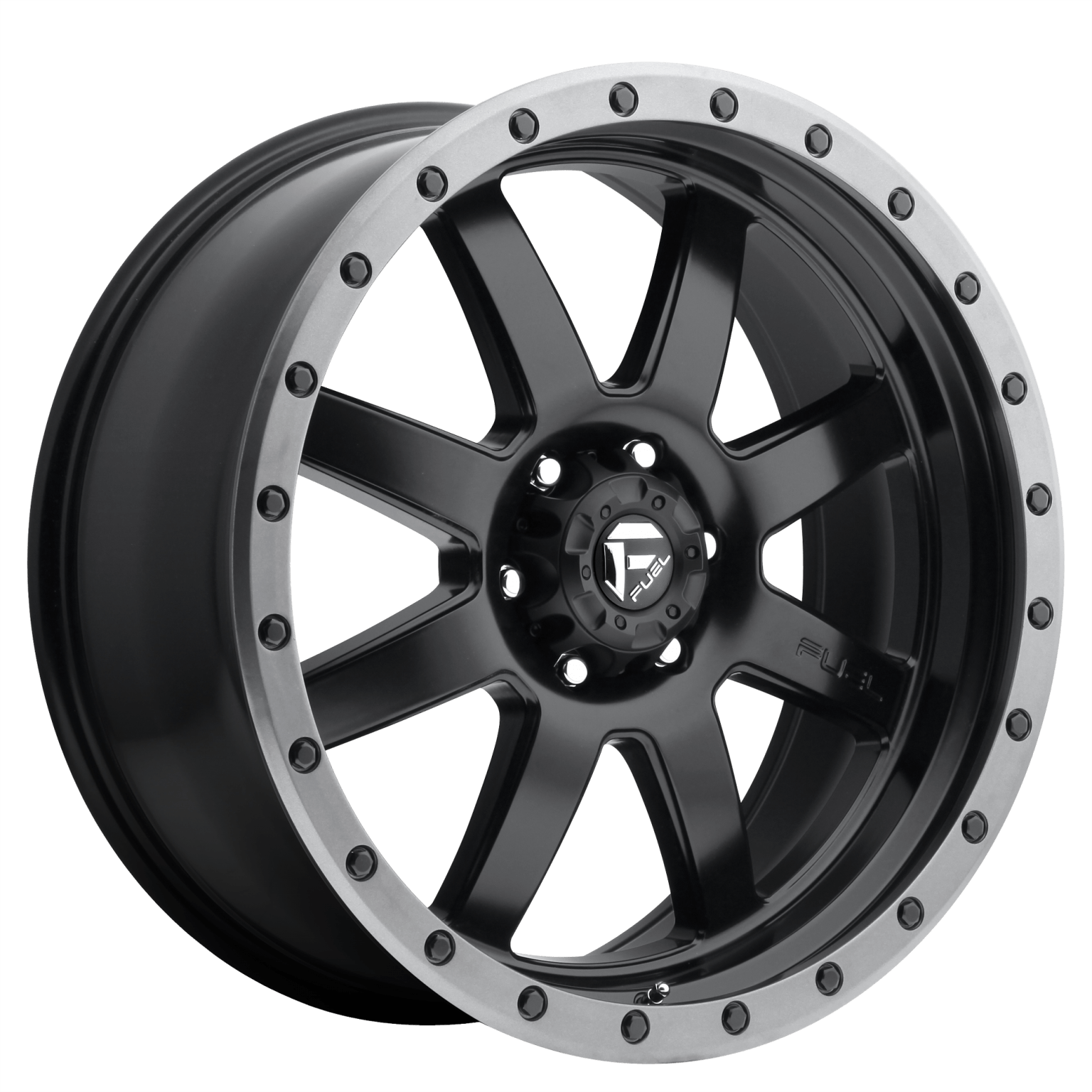 D55120908545 20x9 5x139.7 12 Offset Fuel Rims D551 TROPHY MATTE BLACK