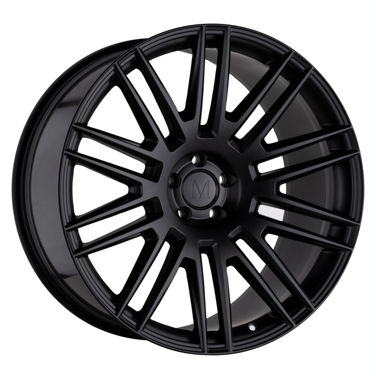 2010EST355112M66 20x10 5x112 35 Offset Mandrus Rims ESTATE MATTE BLACK