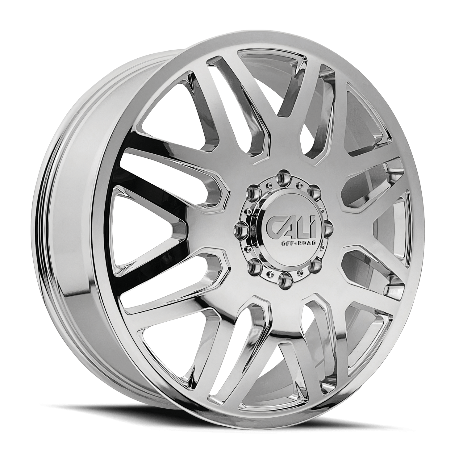 9115D24879CF115 24x8.25 8x210 115 Offset Cali OffRoad Rims INVADER