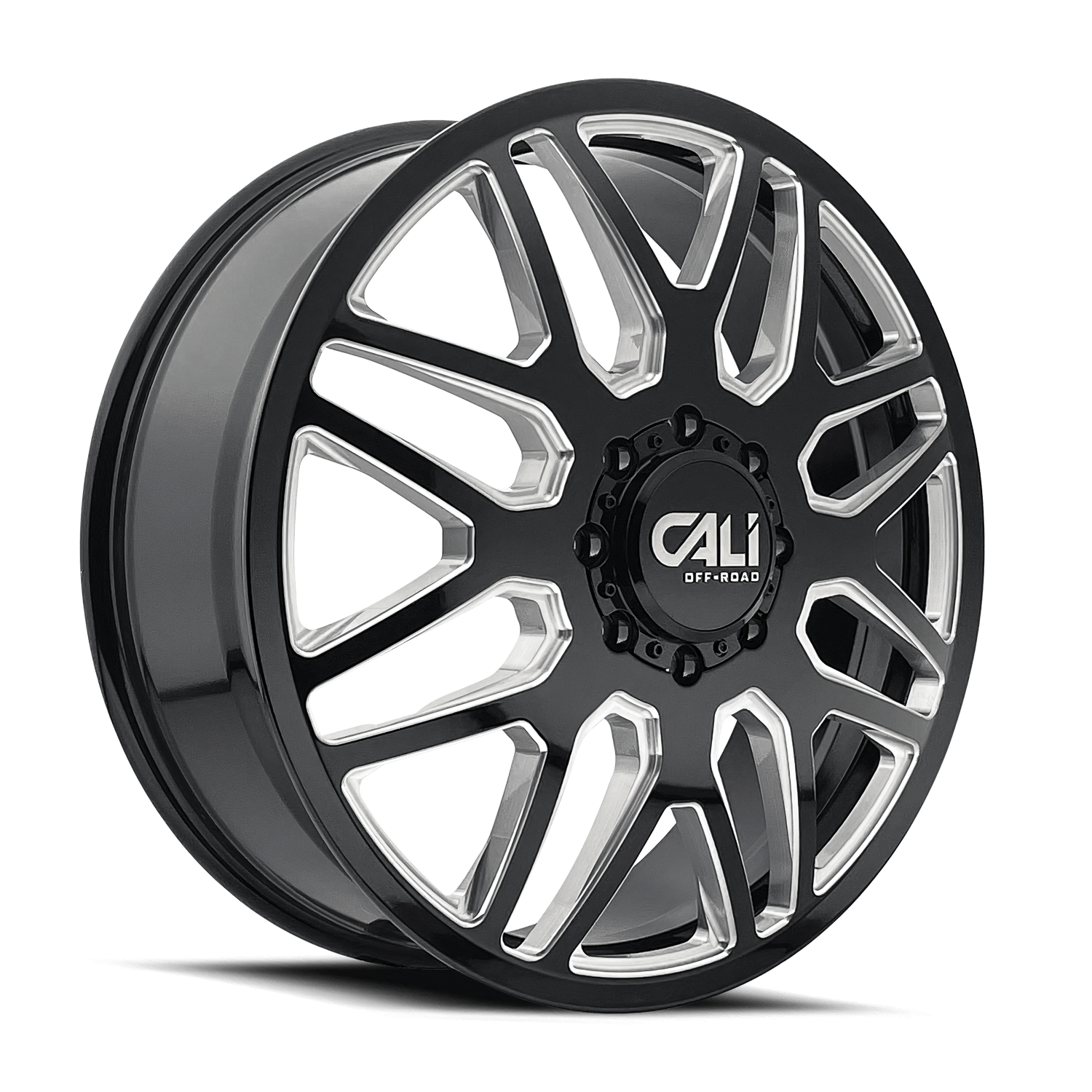 9115D24881BMF115 24x8.25 8x165.1 115 Offset Cali OffRoad Rims