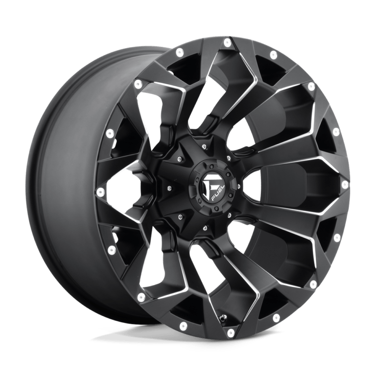 D54620909856US 20x9 6x135 19 Offset Fuel Rims D546 ASSAULT MATTE BLACK