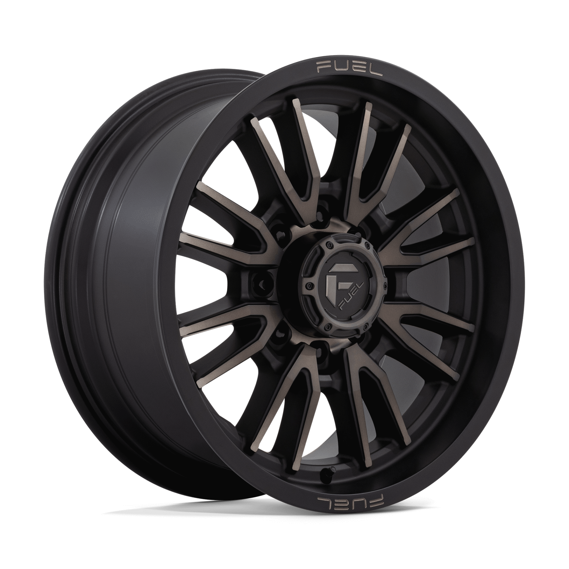 D76220901757 20x9 8x170 20 Offset Fuel Rims D762 CLASH MATTE BLACK