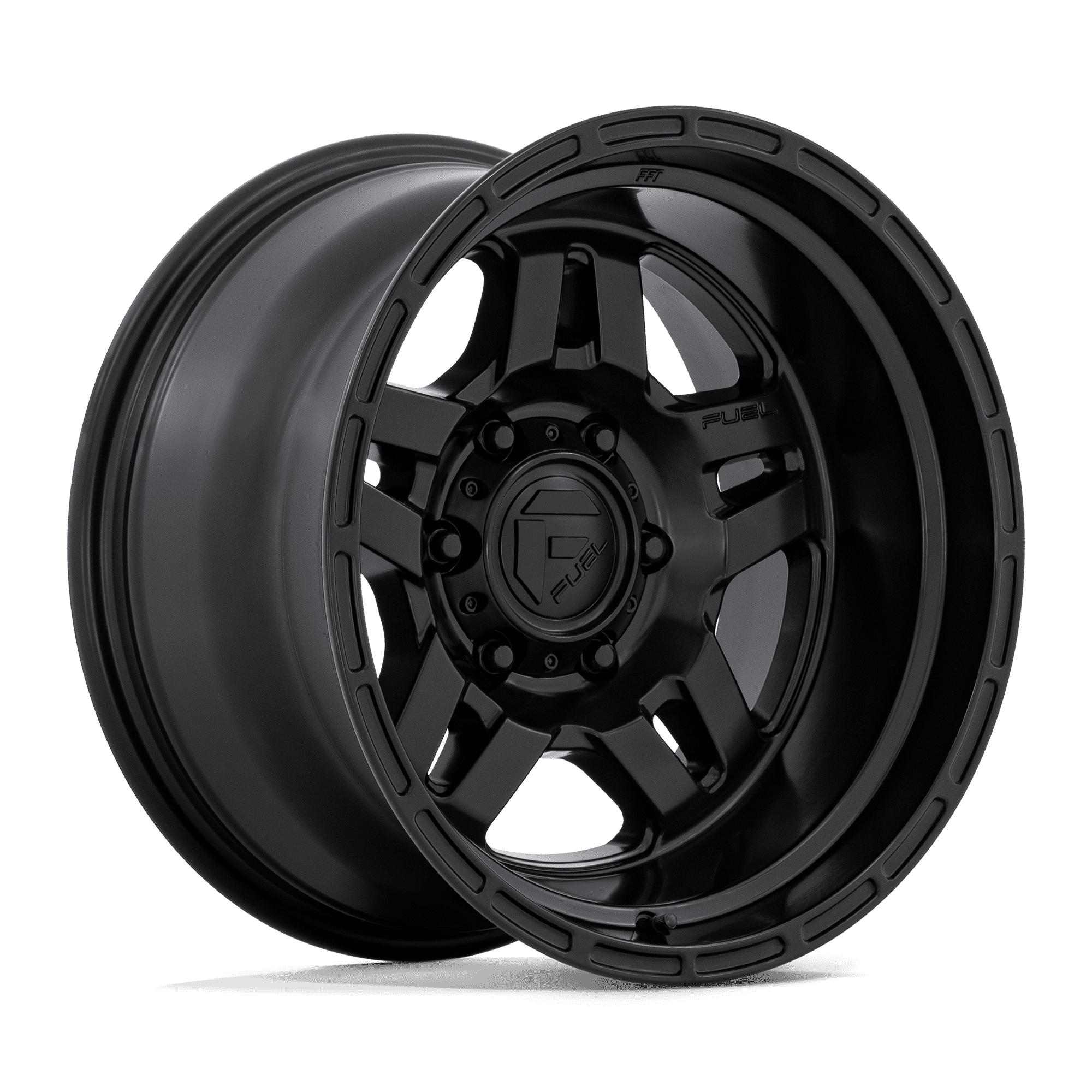 D79917908435 17x9 6x139.7 38 Offset Fuel Rims D799 OXIDE BLACKOUT