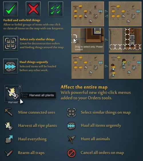 Allow Tool Mod ⋆ RimWorld Base