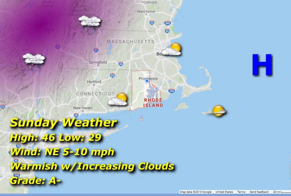 RI Weather Today, Sunday, 12/29/19 Rhode Island news