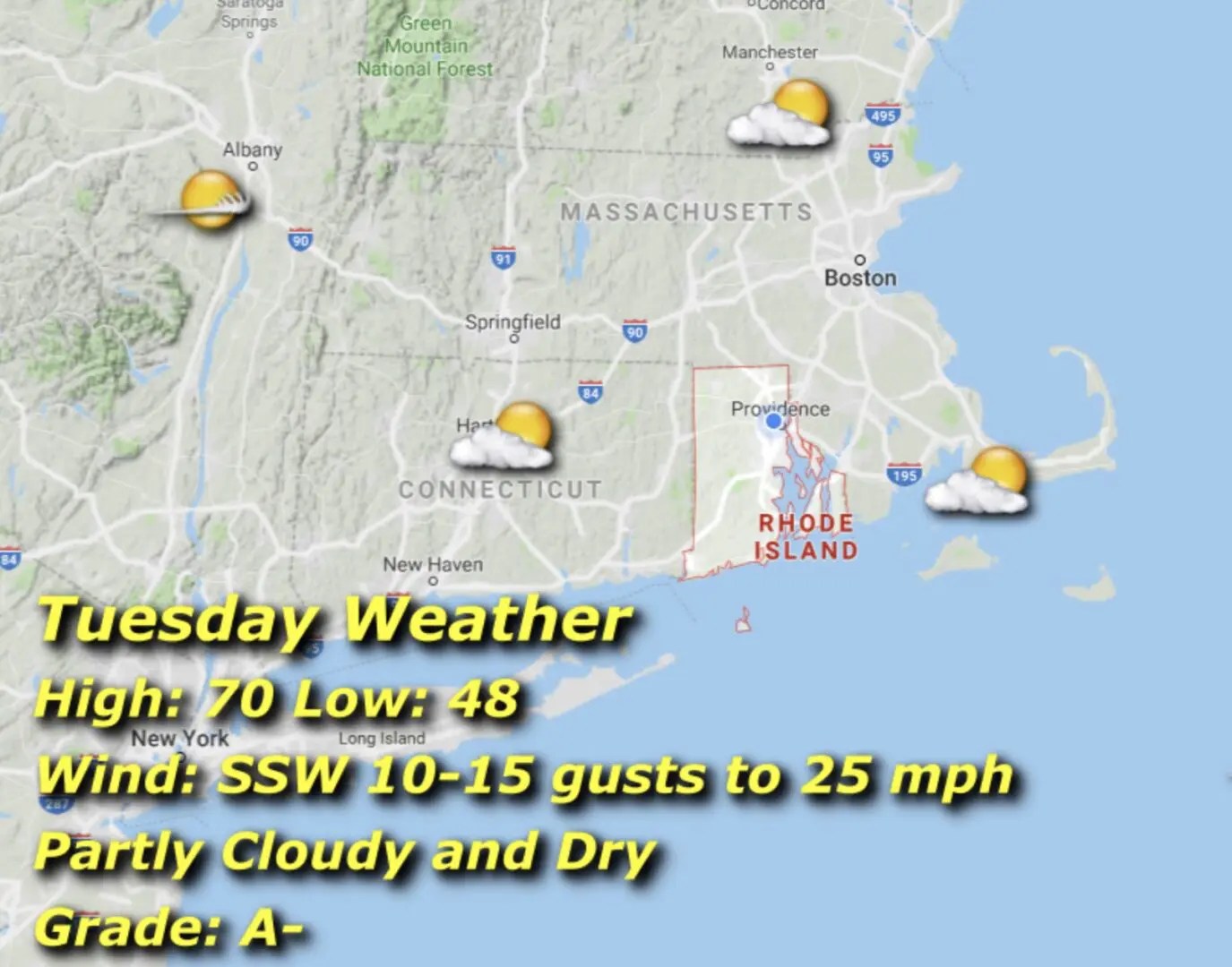 RI Weather Today, Tuesday, June 2, 2020 Rhode Island news