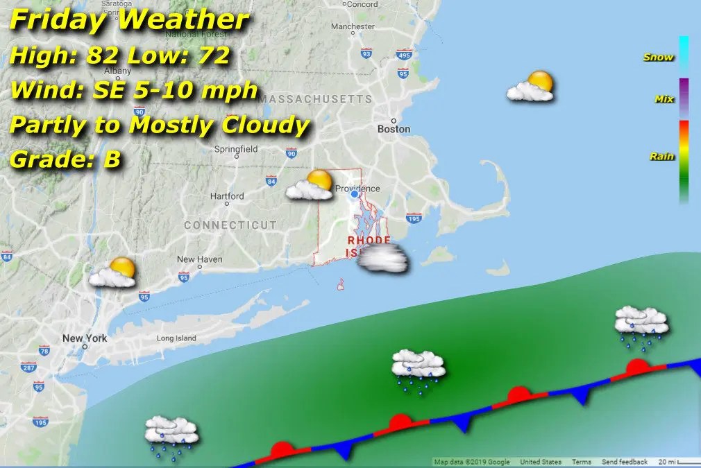 RI Weather Today July 24, 2020 Rhode Island news