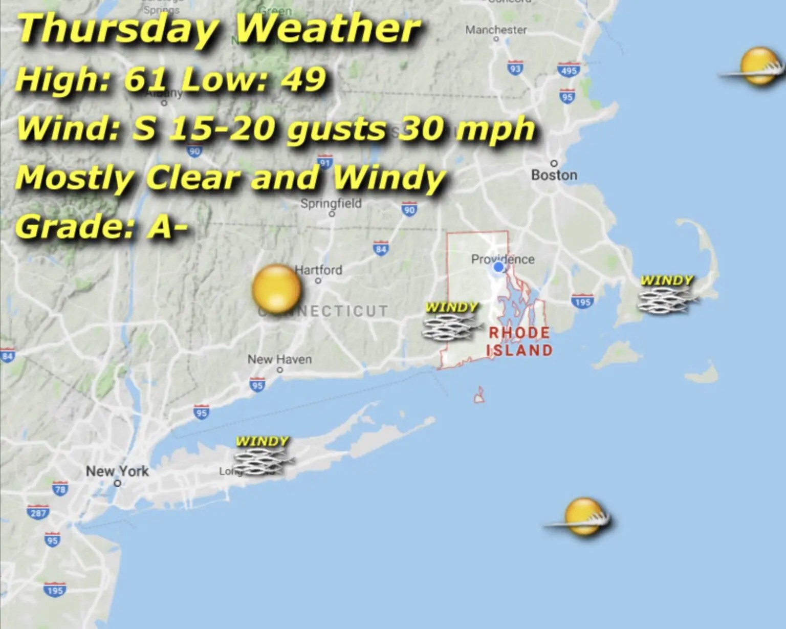 RI Weather Today Thurs, Oct. 8, 2020 Rhode Island news