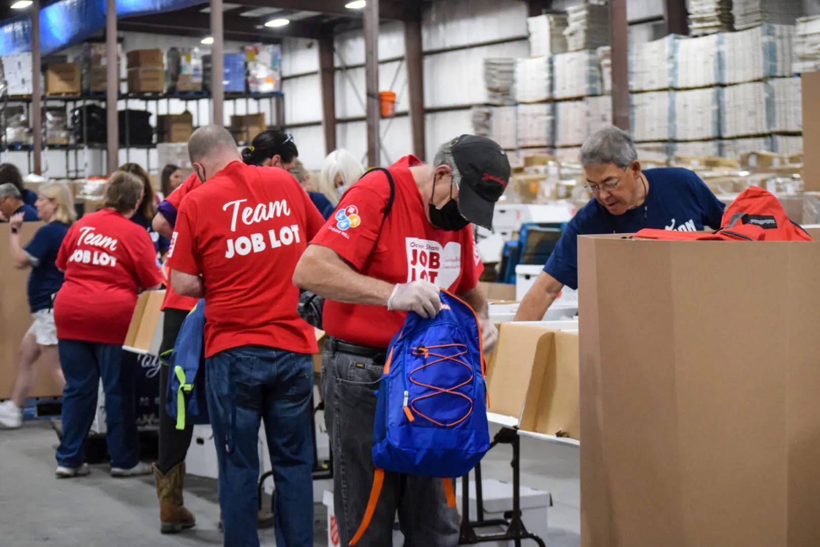 Ocean State Job Lot customers donate backpacks to 30,000 children in