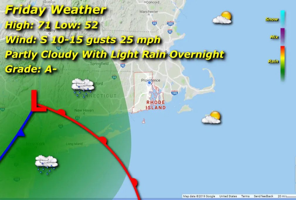 Rhode Island Weather, May 20, 2022 John Donnelly Rhode Island news