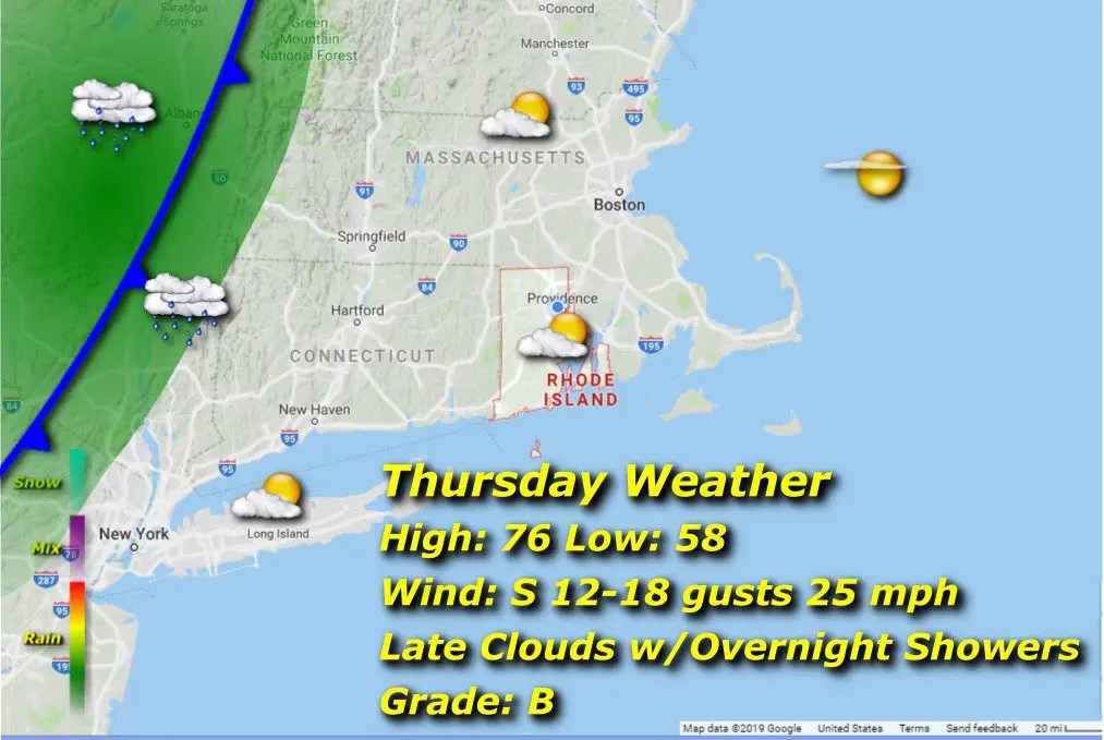 RI Weather Today, June 16, 2022 John Donnelly Rhode Island news