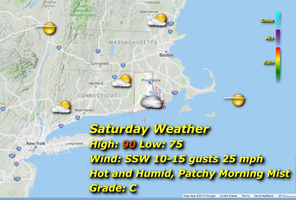 RI Weekend Weather Aug. 6/7, 2022 John Donnelly