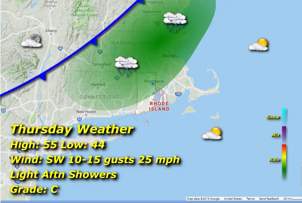Rhode Island Weather for March 23, 2023 John Donnelly Rhode Island news