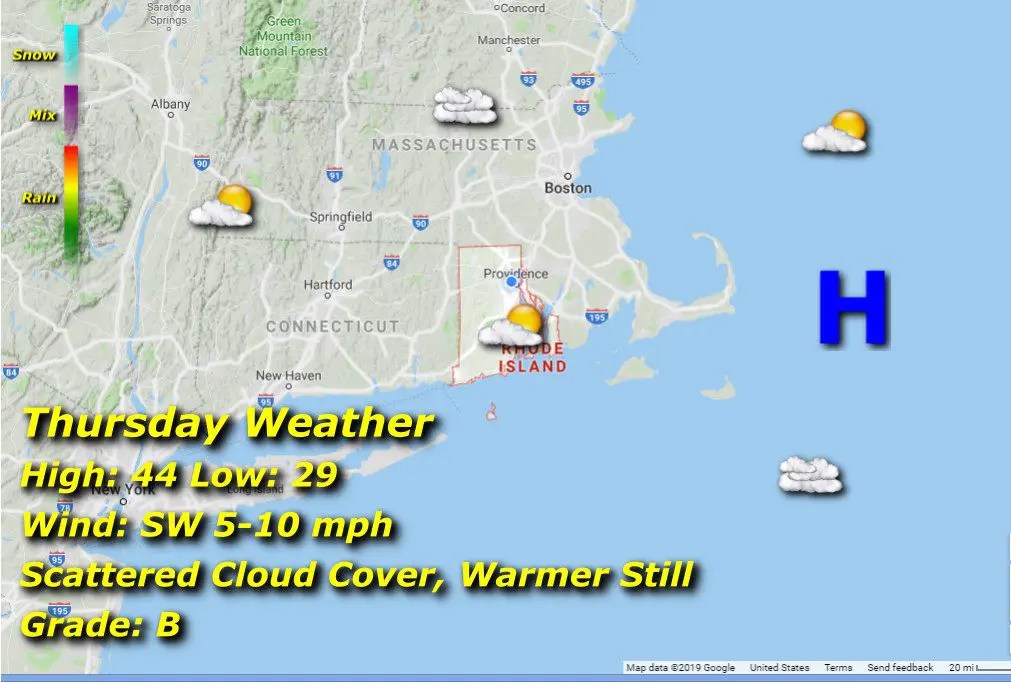 Rhode Island Weather for February 1, 2024 John Donnelly Rhode