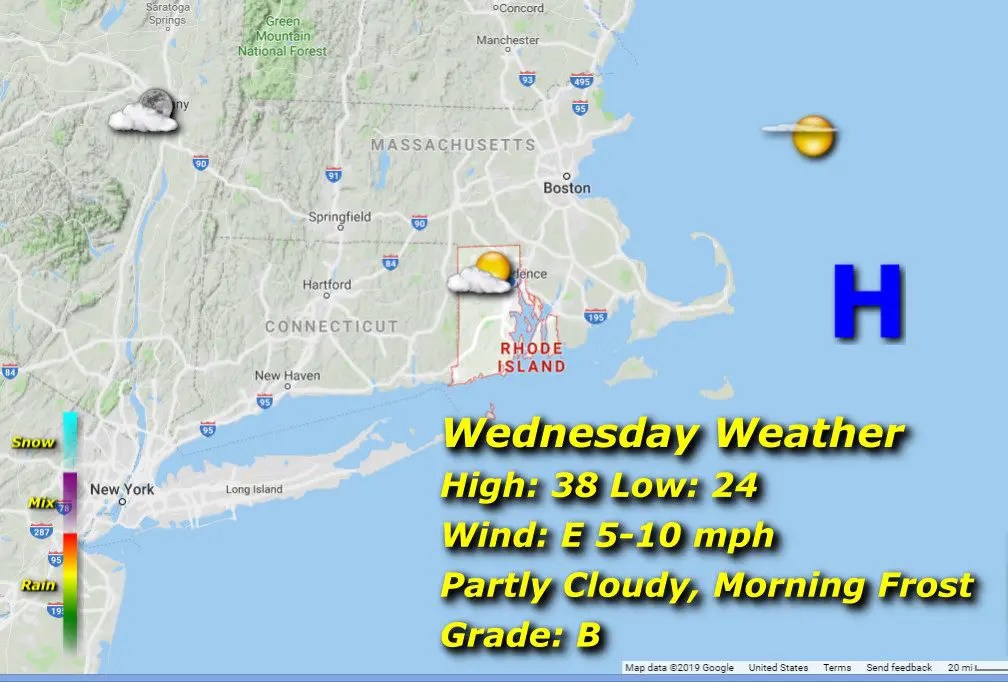Rhode Island Weather for February 21, 2024 John Donnelly Rhode Island news