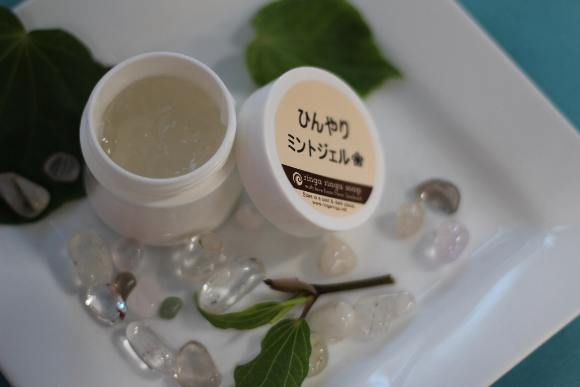 ひんやりミントジェルレシピ｜手作りコスメ店｜リンガリンガソープ