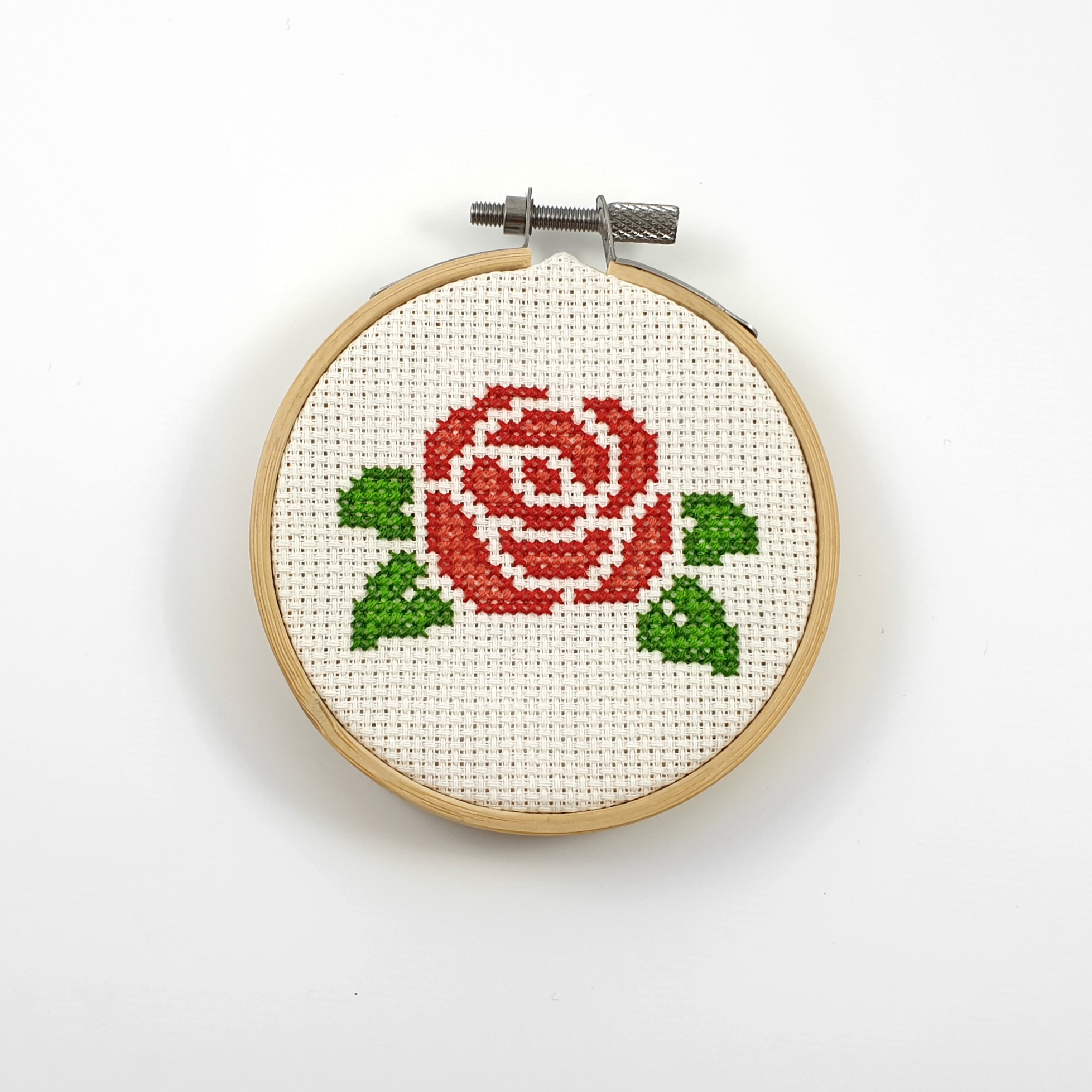 rose cross stitch pdf pattern