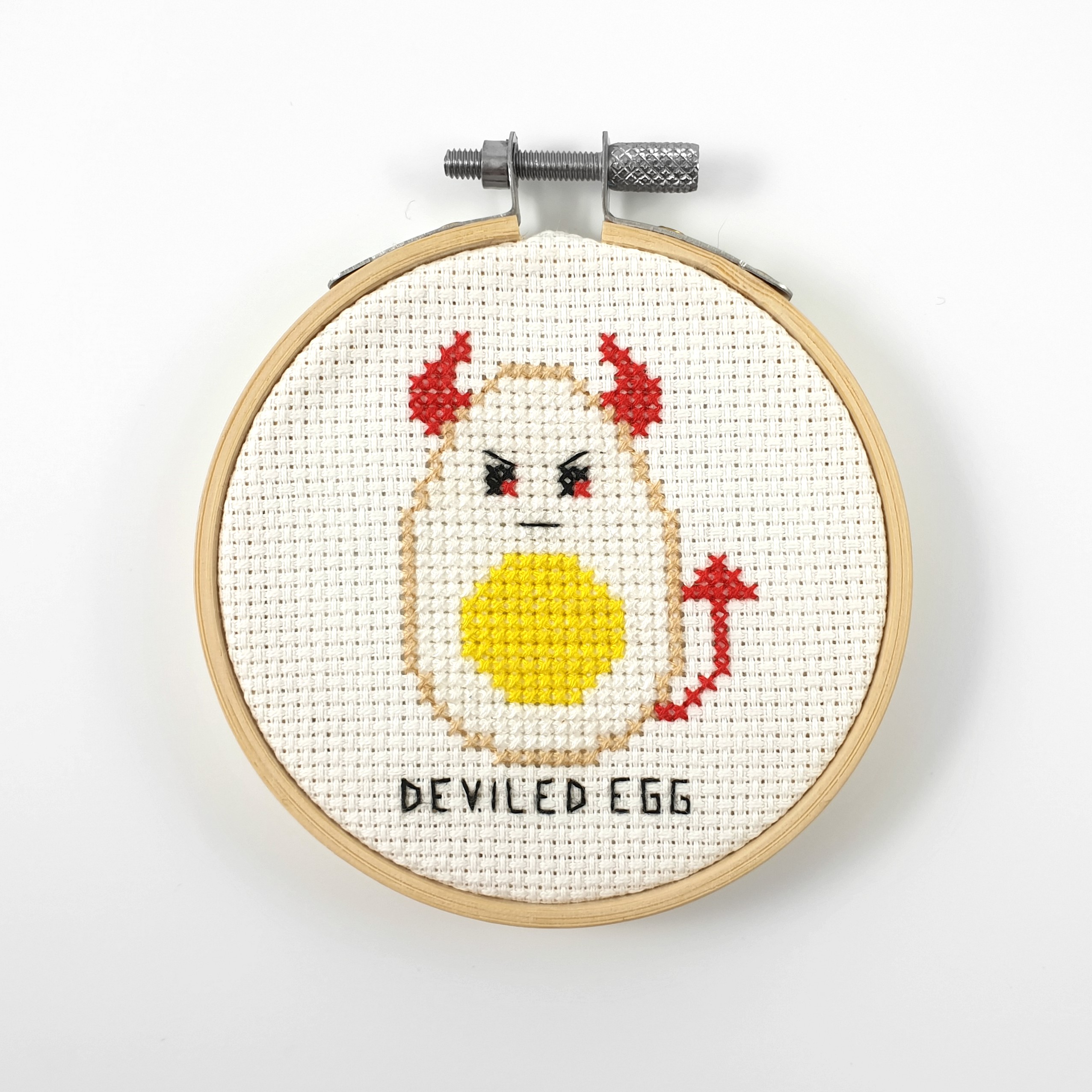 Deviled egg cross stitch pdf pattern