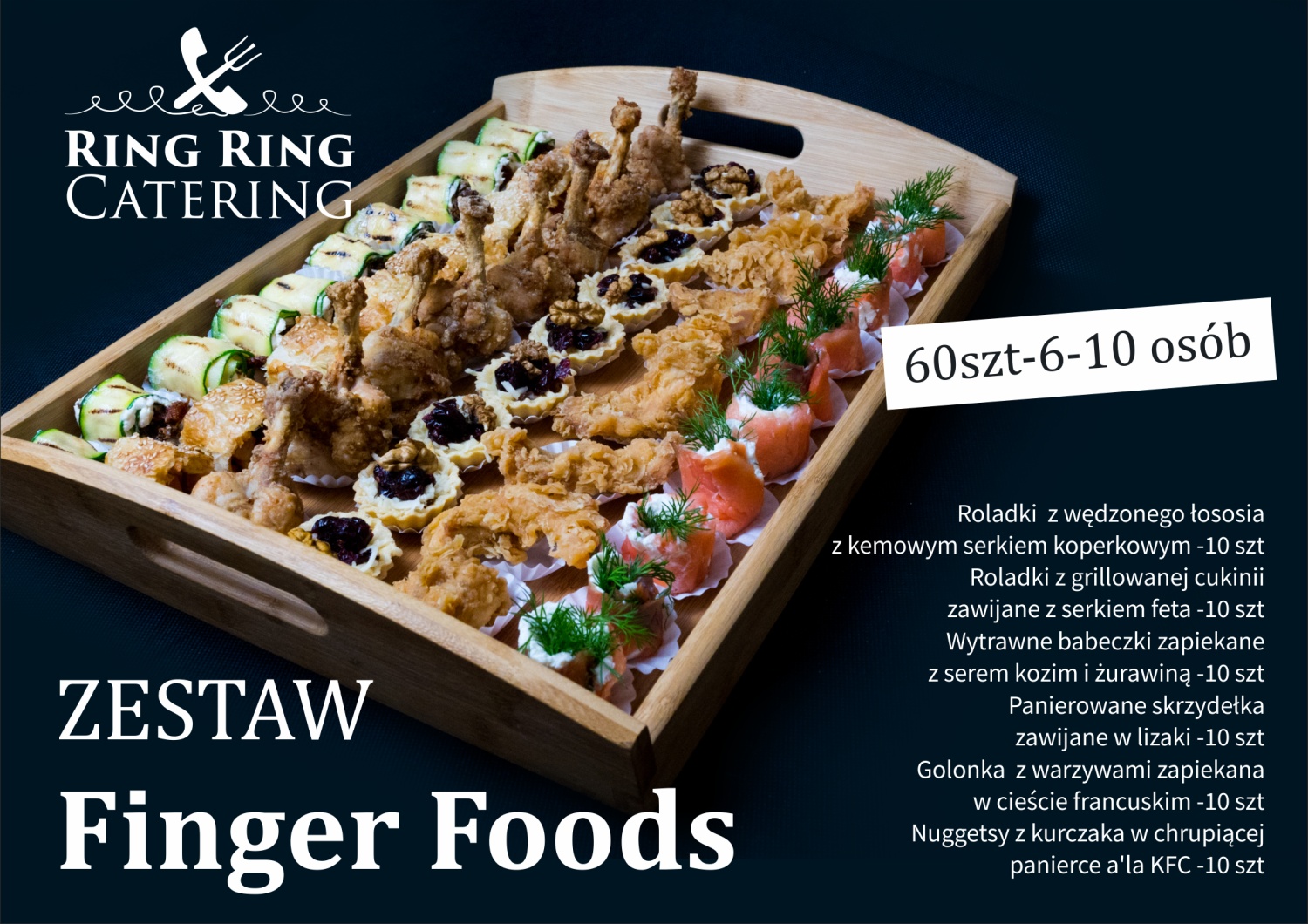 Zestaw Finger Foods Ring Ring Catering Puławy