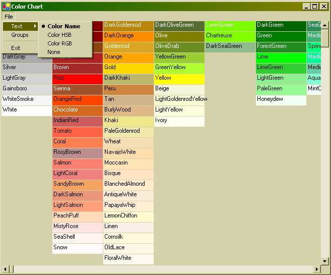 Question about the Color Structure... Visual Basic (Classic) TekTips