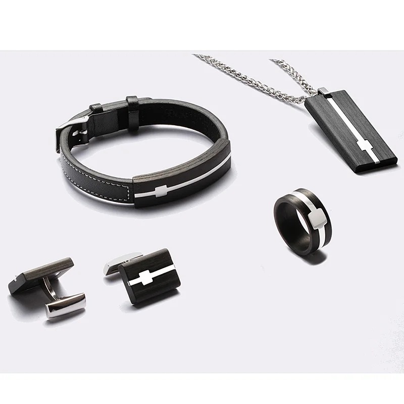 Men's Jewelry Sets Contemporary Metal Ring Manufacturer from China