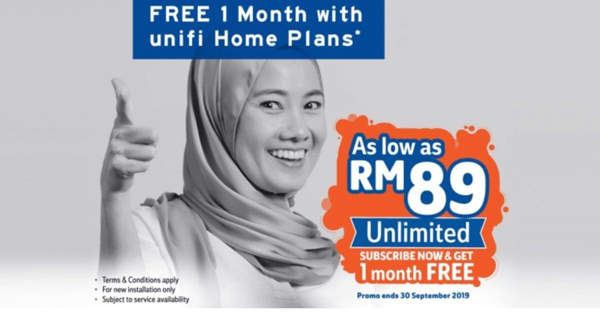 unifi advance 30mbps - bonanza campaign