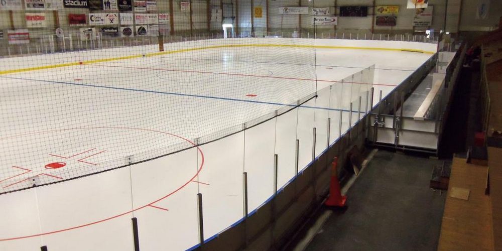 Hockey dasherboards for Arenas » RINK FACTORY