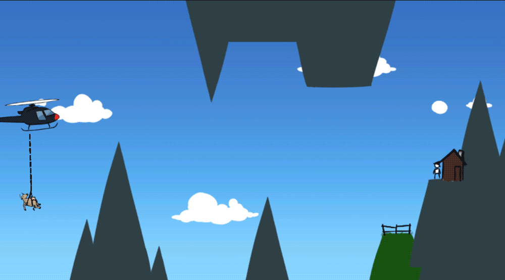 Unity 2d Rope Swing Table Decorations