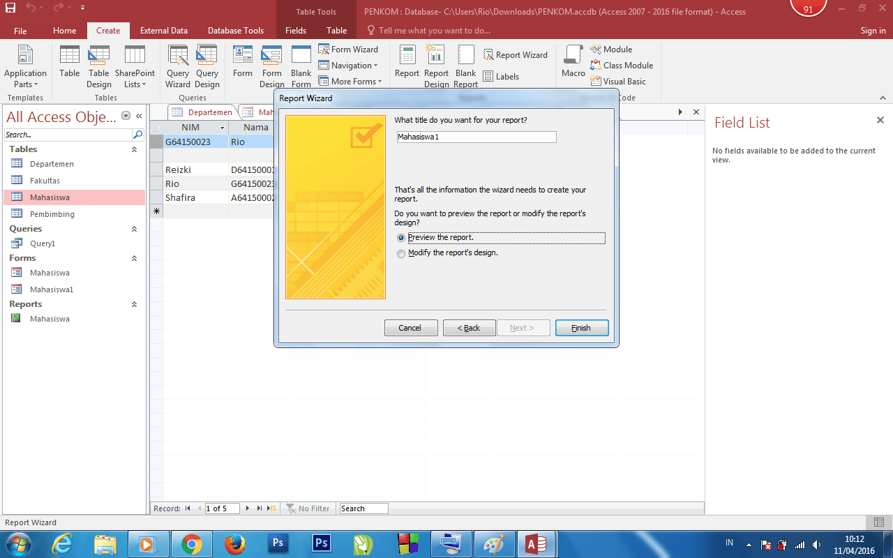 MC Access Cara Mudah Meng”Access” MY WAY IN THE WORDS