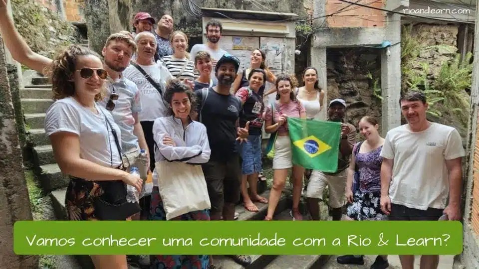 Vamos em Português A Dica do Dia, Aulas Grátis Rio & Learn.