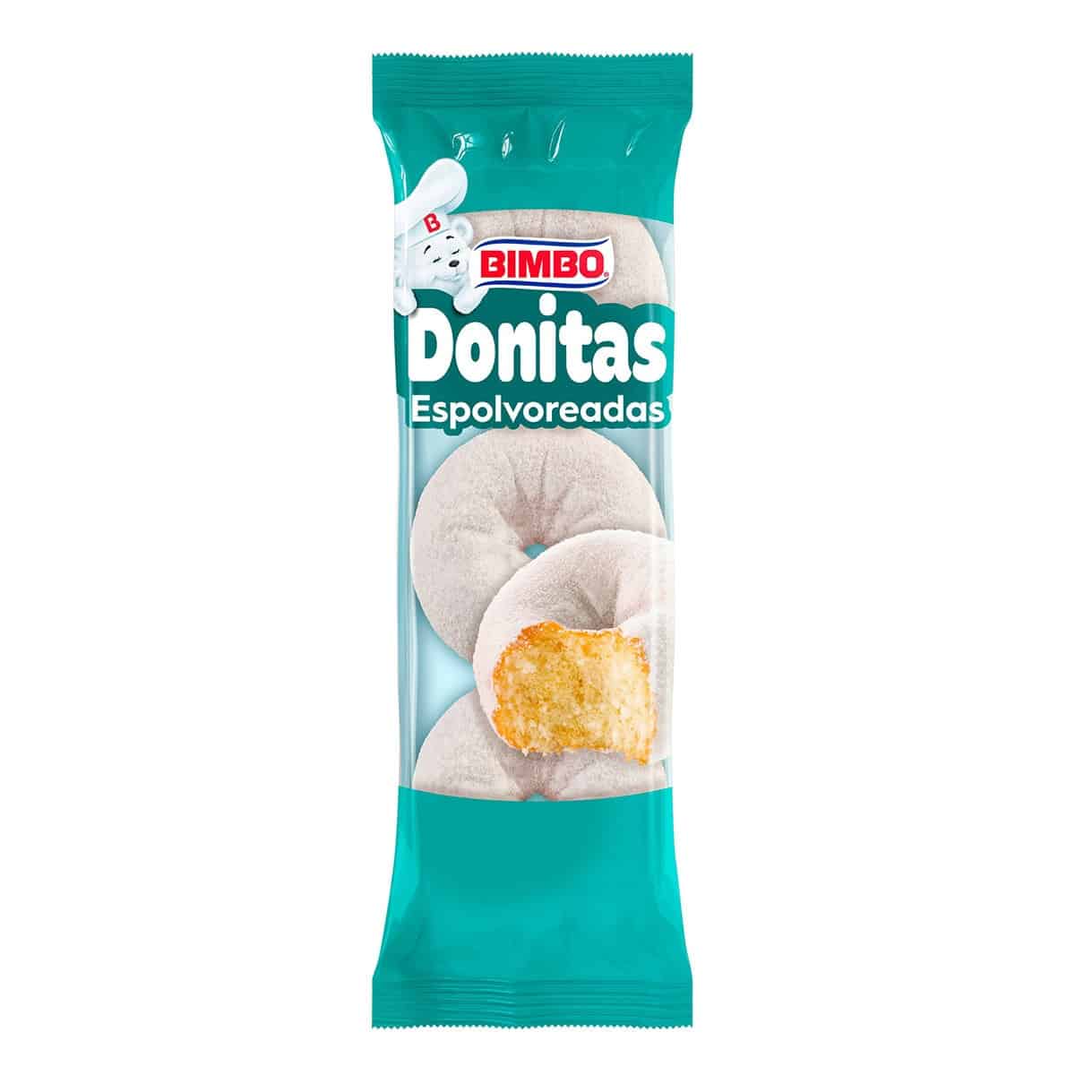 Qué come usted Donitas espolvoreadas Bimbo Ríodoce