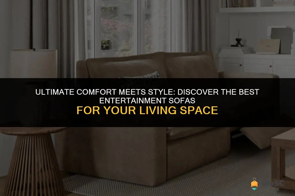 Ultimate Comfort Meets Style Discover The Best Entertainment Sofas For