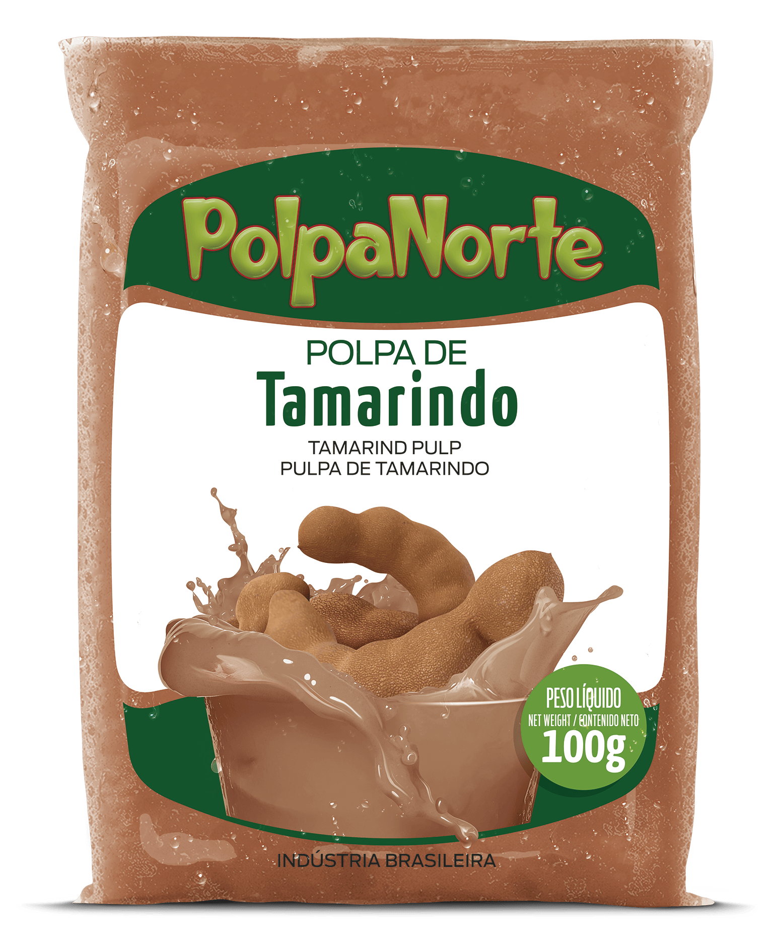 Tamarindo Polpa Pacote 1Kg Riosoftice