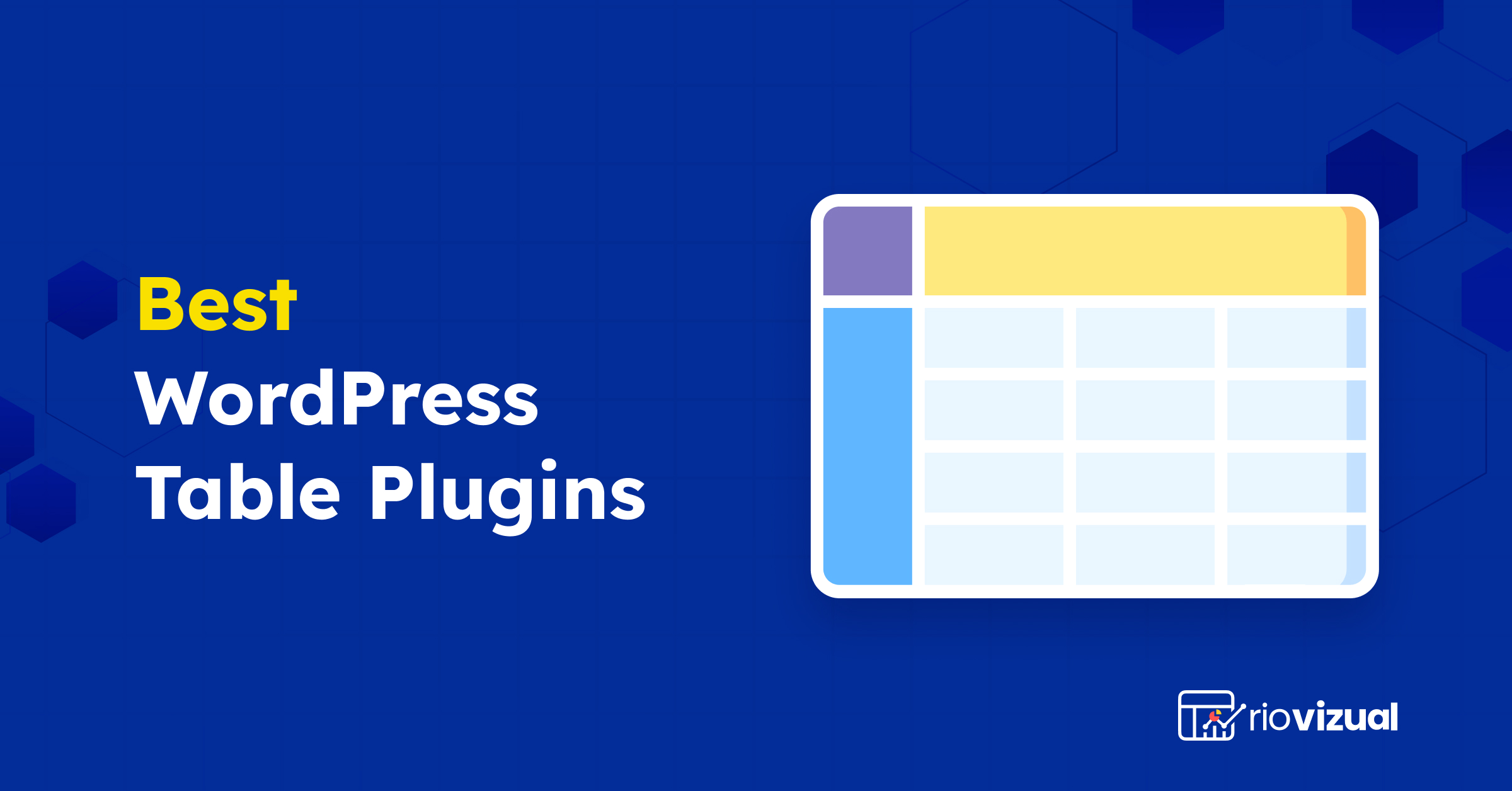 10 Best WordPress Table Plugins [TESTED & REVIEWED]