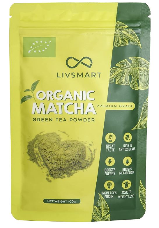 LIVSMART ORGANIC MATCHA POWDER 100G RIPE ORGANIC