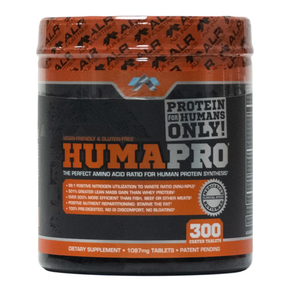 Humapro BCAA and Amino Acid Tablets 300 Tablets