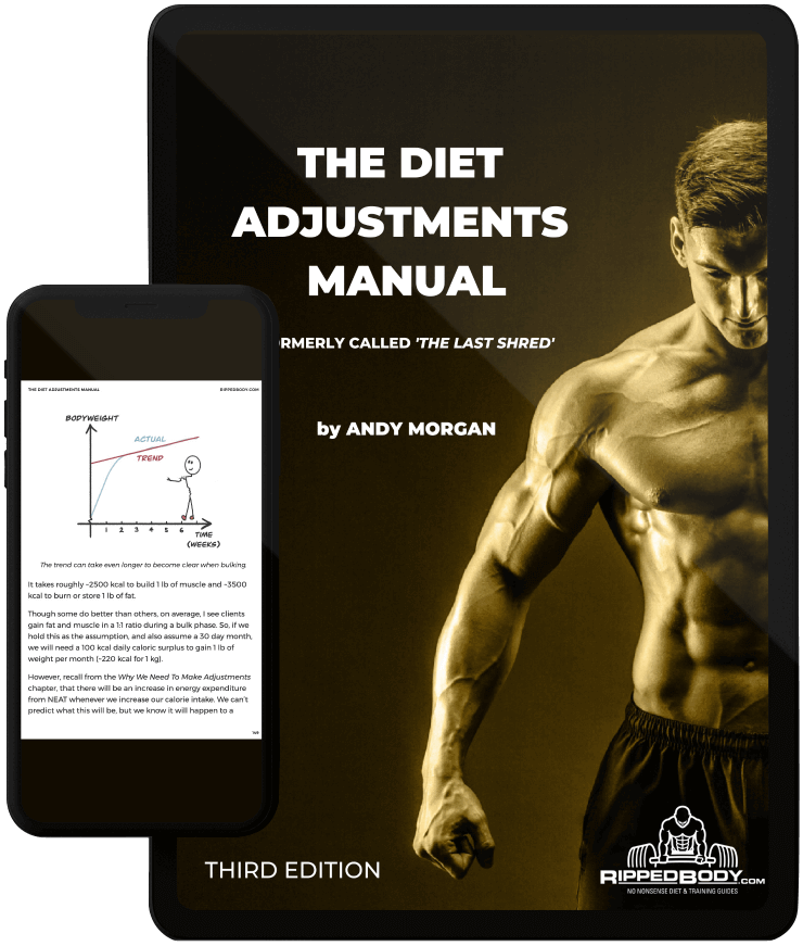 The Diet Adjustments Manual, 3rd Edition, by Andy