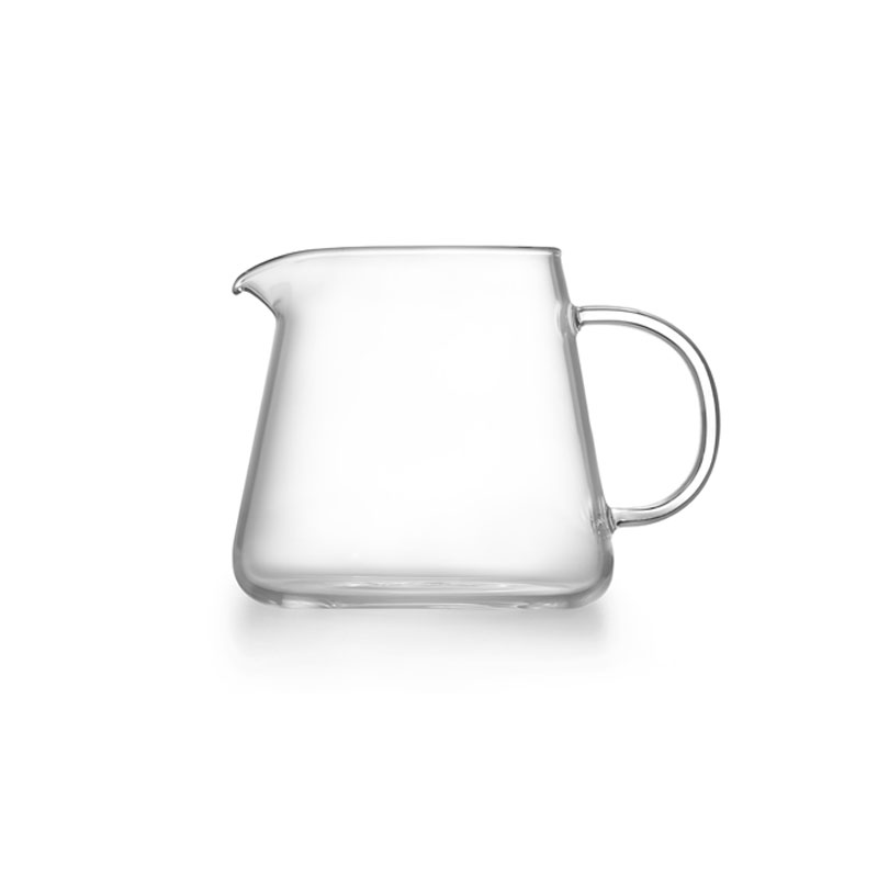Glass Tea Jug 400ml by Samadoyo Perfect Pour and High Quality Ripple Effect Tea Co.