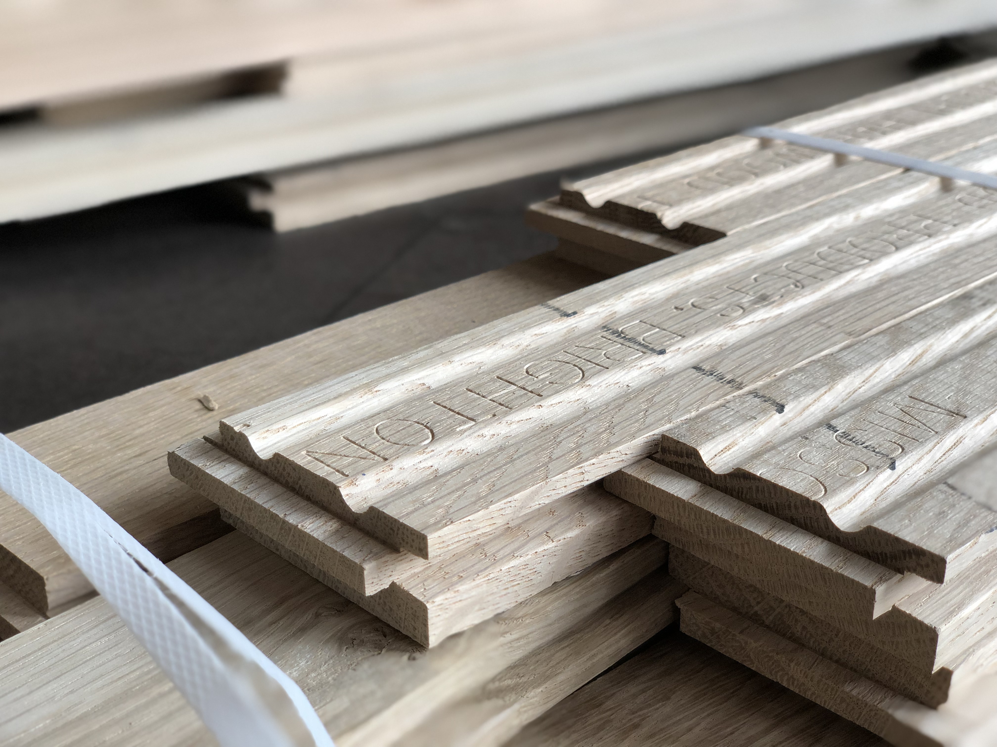 Walnut Border with 45 Degree Inlay Lees Summit MO Hardwood Floor